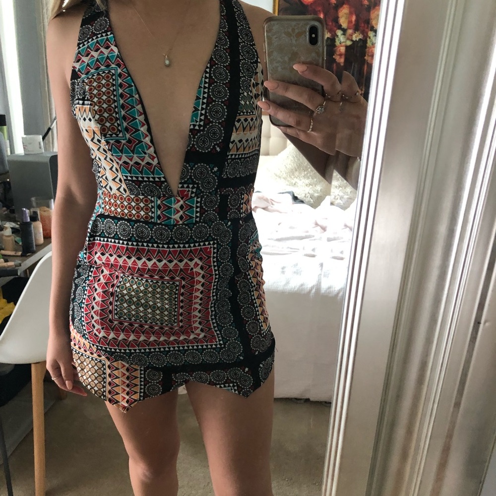 Envelope skirt Romper